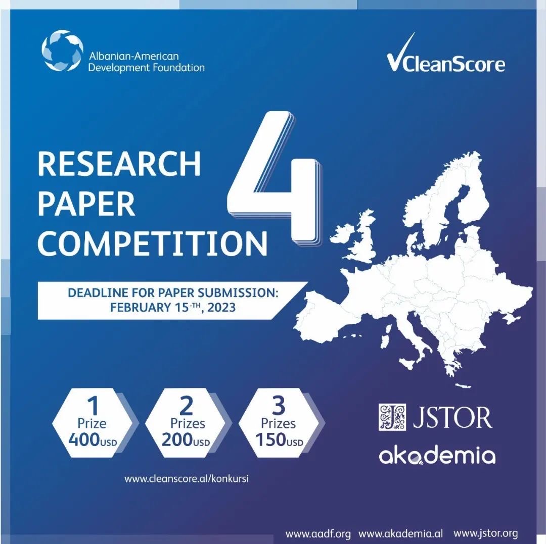 Hapet edicioni i 4-ët i “Konkursit të Punimeve Kërkimore” organizuar nga projekti CleanScore