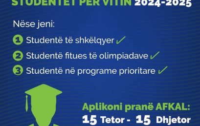 MBESHTETJA FINANCIARE PER STUDENTET PER VITIN 2024-2025