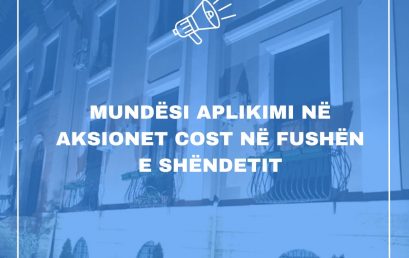 Mundësi aplikimi në aksionet COST në fushën e Shëndetit!