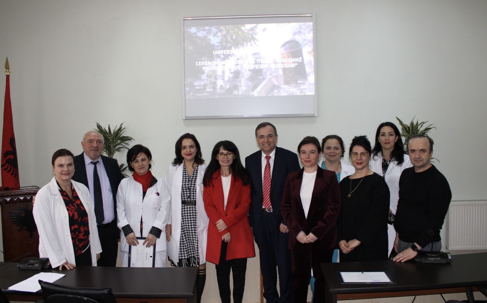 Ceremonia e Dhënies së Titujve Akademikë “Profesor i Asociuar”