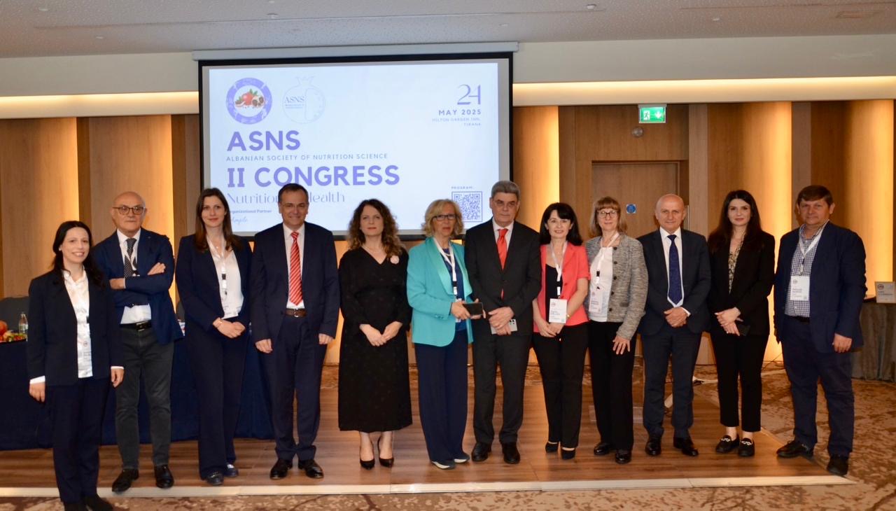 Universiteti i Mjekësisë, Tiranë në Kongresin e II-të të Nutricionit: Fokus në Shëndetin përmes Ushqyerjes Universiteti i Mjekësisë, Tiranë në Kongresin e II-të të Nutricionit: Fokus në Shëndetin përmes Ushqyerjes