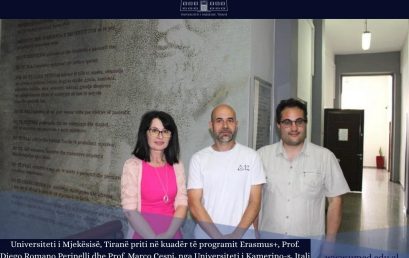 Forcimi i Bashkëpunimit Akademik me Universitetin e Kamerino-s në Kuadër të Erasmus+