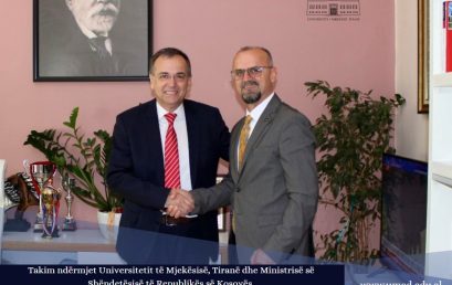 Takim i rëndësishëm ndërinstitucional në Universitetin e Mjekësisë, Tiranë