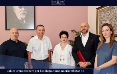 Takim i rëndësishëm për bashkëpunimin ndërkombëtar në Universitetin e Mjekësisë, Tiranë