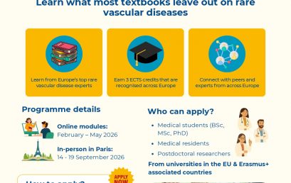 Aplikimet janë hapur për VASCERN Summer School 2026 në Paris!