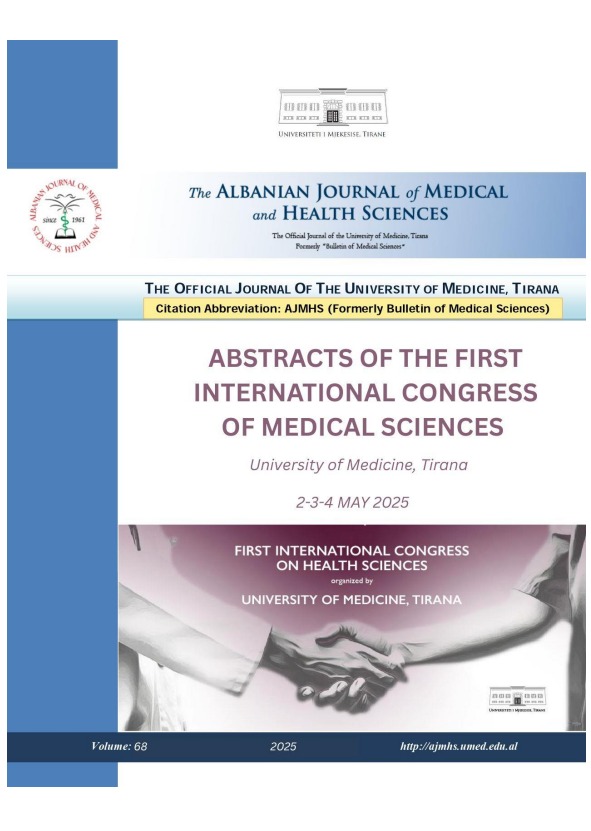 Abstraktet e Kongresit të Parë Ndërkombëtar të Shkencave të Shëndetit Abstraktet e Kongresit të Parë Ndërkombëtar të Shkencave të Shëndetit