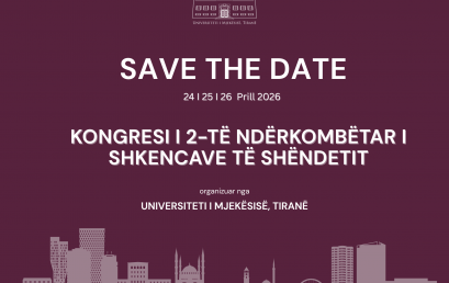 KONGRESI I 2-TË NDËRKOMBËTAR I SHKENCAVE TË SHËNDETIT